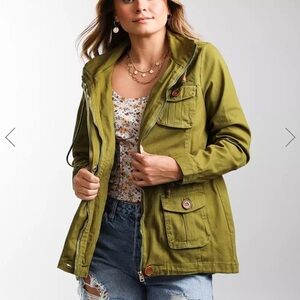 1 SUNSET LANE Lightweight Hooded Jacket